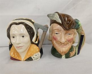 LG ROYAL DAULTON TOBY MUGS