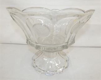 COIN PATTERN FOSTORIA PUNCH BOWL