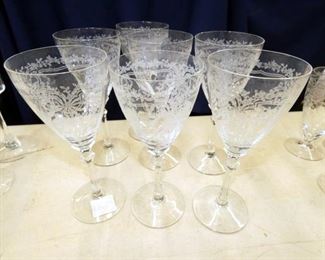 EARLY FOSTORIA STEMWARE
