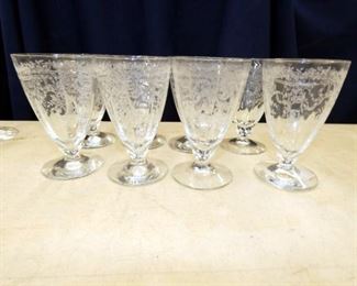 EARLY FOSTORIA STEMWARE