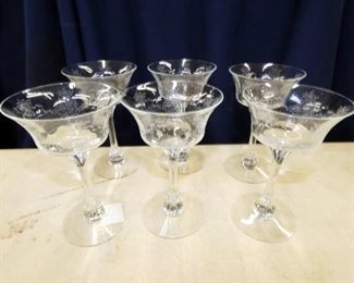 EARLY FOSTORIA STEMWARE