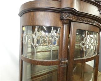 VIEW 7 CLOSEUP W/ LEADED/BEV. GLASS