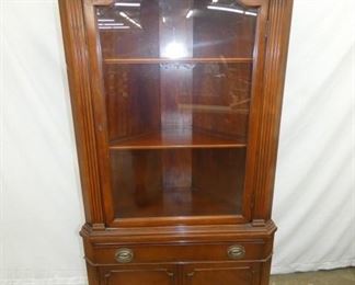 MAH. DREXEL CORNER CUPBOARD
