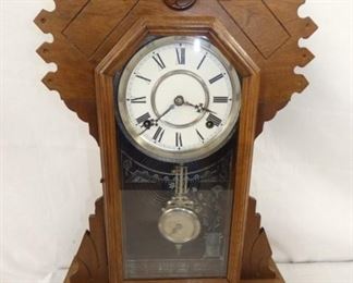 WALNUT KITCHEN CLOCK