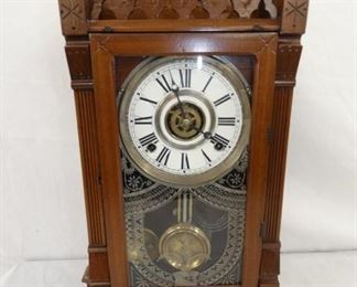 WALNUT PARLOR CLOCK