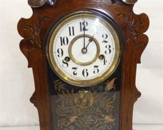 WALNUT KITCHEN CLOCK