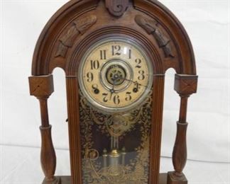 WALNUT DOME CLOCK