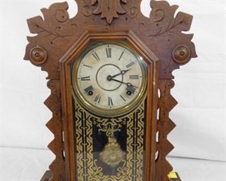WALNUT KITCHEN CLOCK