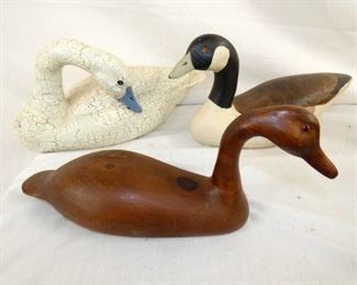 WOODEN DUCKS AND OTHERS
