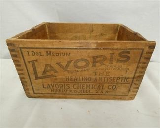 12X7 WOODEN LAVOLRIS BOX