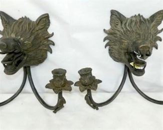 VIEW 2 CLOSEUP BRASS PIGS