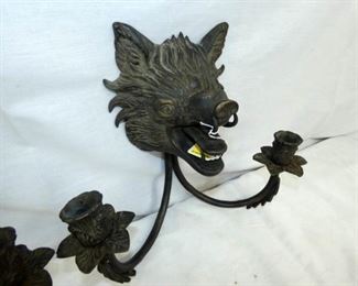 VIEW 4 CLOSEUP ORNATE WALL SCONTCHES