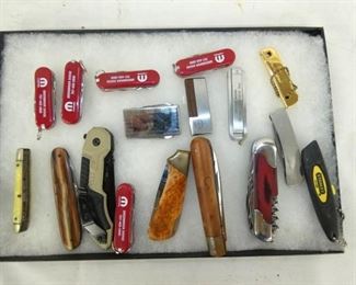 VARIOUS POCKET KNIVES