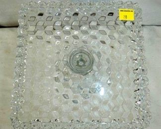 VIEW 3 TOP FOSTORIA CAKE STAND