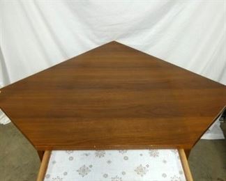 VIEW 3 UNUSUAL TABLE W/ DRAWER