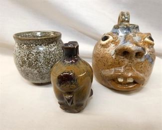 MINI POTTERY FACE JUGS, OTHERS
