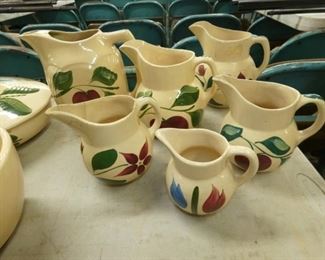 WATT POTTERY PITCHERS
