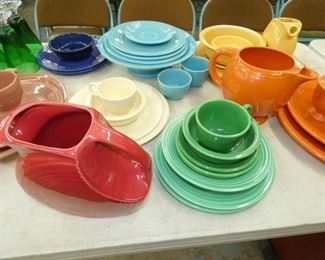 VIEW 2 CLOSEUP FIESTA WARE