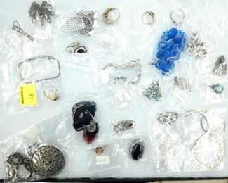 STERLING, GOLD, COSTUME JEWELRY 