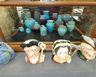 PISGAH FOREST, ROYAL DALTON TOBY MUGS