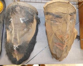 EARLY TRIBAL CEREMONIAL MASK 