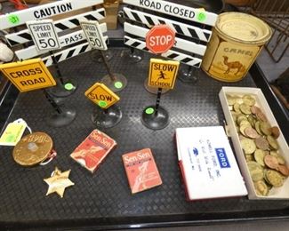 TOY STREET SIGNS, ADV. AND MORE 
