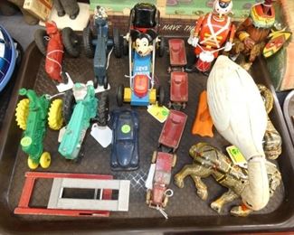 MARX CALYPSO JOE, DISNEY CART, OTHERS 