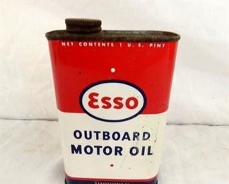 1QT ESSO OUTBOARD OIL CAN