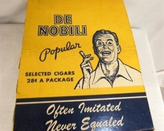 BOX OLD STOCK DE NOBILI CIGARS