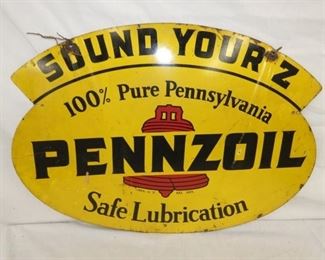 VIEW 2 OTHERSIDE PENNZOIL SIGN