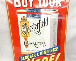 12X18 EMB. CHESTERFIELD BUY HERE SIGN
