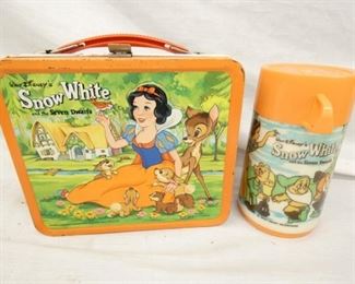 SNOW WHITE LUNCH BOX W/ THERMOS