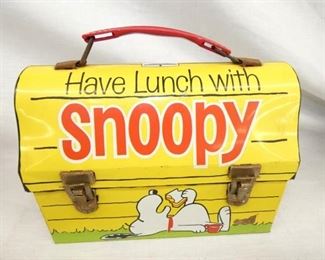 1968 SNOOPY LUNCH BOX