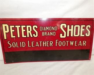 24X12 PETERS SHOES SIGN