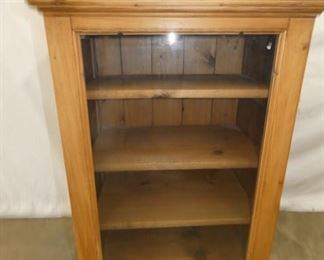 20X30 EARLY DOVETAIL CASE CABINET