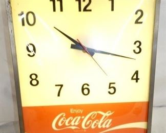 13X16 Coca Cola CLOCK