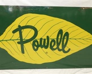 OLD STOCK 47X26 POWELL BARN SIGN