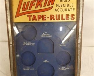 8X14 LUFKIN TAPE/RULES COUNTER DISPLAY