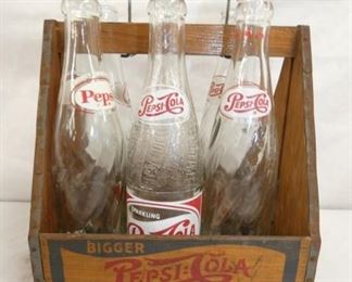 WOODEN PEPSI DOUBLE DOT CARRIER