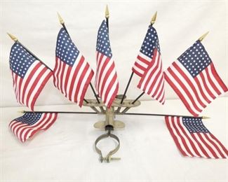 VIEW 4 RADIATOR ORNAMENT W/ FLAGS