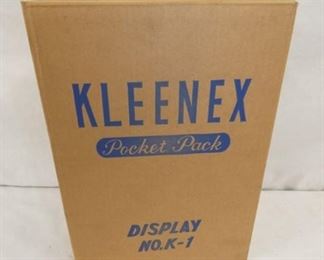 OLD STOCK KLEENEX CABINET W/ ORIG. BOX