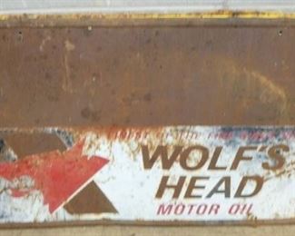 WOLFS HEAD SIGN