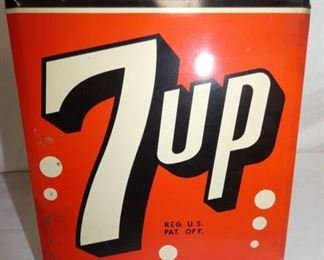 8X10 7UP COUNTER EASEL BACK SIGN