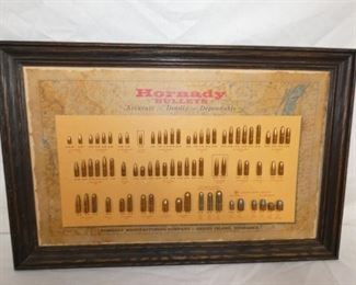 23X14 HORNADY BULLETS STORE DISPLAY