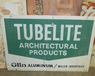 36X54 TUBELITE ARCH. PRODUCTS SIGN
