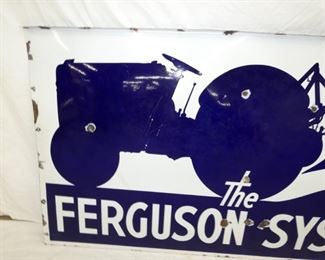 VIEW 2 FERGUSON SYSTEM TRACTOR SIGN
