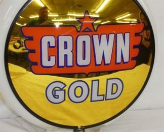 VIEW 3 SIDE 2 CROWN GOLD GLOBE