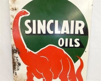 20X30 SINCLAIR OILS LUBRIIFICATION SIGN