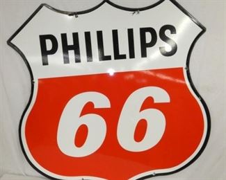 48IN PORC. DS PHILLIPOS 66 SHIELD SIGN