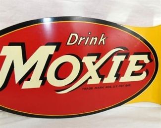 18X9 DRINK MOXIE FLANGE SIGN